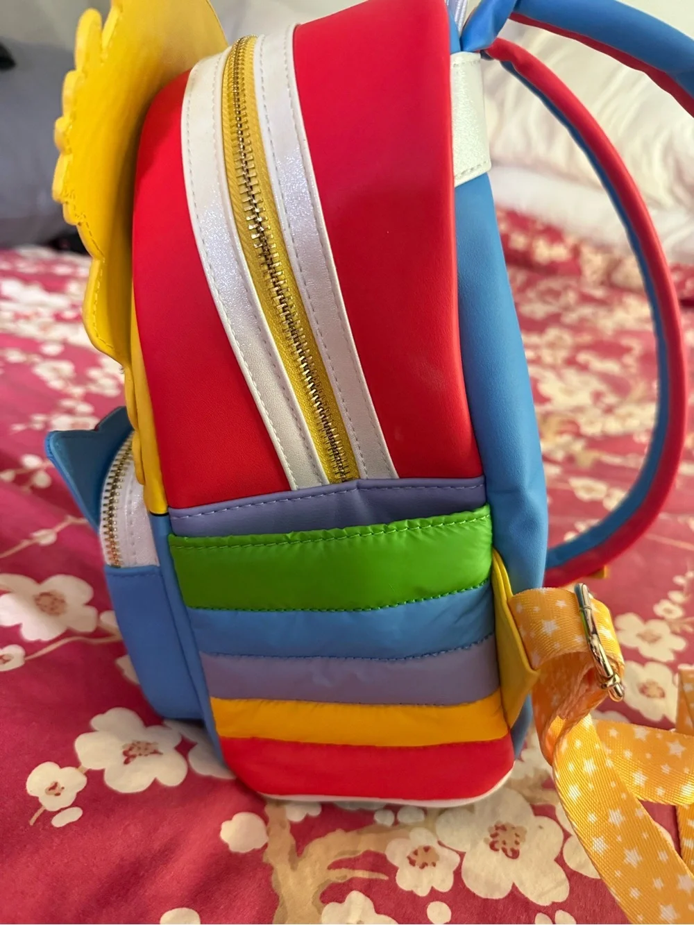 Like New Loungefly Rainbow Brite Mini Backpack